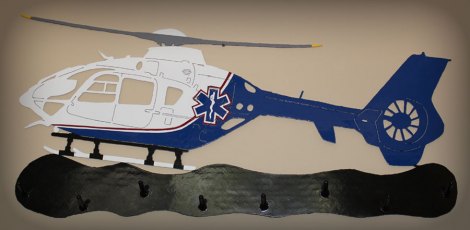Air Methods EC135 Coat Rack