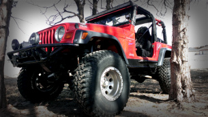 Jeep front bumper and step sides