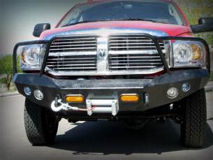 Dodge Ram front bumper front view